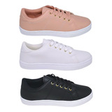 Kit 3 Tenis Feminino