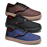 Kit 3 Tenis Infantil Masculino Criança Barato Escolar Oferta