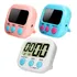 Kit 3 Timer Cozinha Temporizador Imã Geladeira Grandes