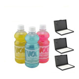 Kit 3 Tinta Invisível Fluorescente 3 Almofadas P Carimbo