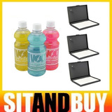 Kit 3 Tinta Invisível Fluorescente 3 Almofadas P Carimbo