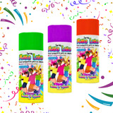 Kit 3 Tinta Spray Cabelo Colorido Carnaval 120ml Lavável