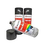 KIT 3 TINTA SPRAY PRETO FOSCO USO GERALl 400ml