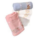 Kit 3 Toalhas De Banho Kids Infantil Para Bordar Ponto Cruz