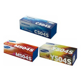 Kit 3 Toners Clt Y504s C504s M504s Samsung Original