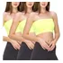 Kit 3 Top Faixa Tomara Que Caia Verão Praia Academia Treino