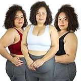 Kit 3 Tops Nadador Plus Size Suplex Dia A Dia BAsico Treino E Musculação Sem Bojo -as2- Alpha- X-l- Plus- Plus Size- Multicolorido-