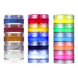 Kit 3 Torres De Maquiagem 5 Cores Colormake Neon Glitter E