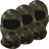 Kit 3 Touca Ninja Toca Balaclava Bandana Com Uv50 Térmica