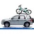 Kit 3 Transbike De Teto Rack Suporte Bicicleta Carro Calhas