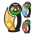 Kit 3 Troféus Para Campeonato De Sinuca Bilhar 1 2 3 Lugar