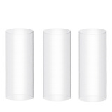 Kit 3 Tubo Vazado Cilindro 11x30 Castiçal Porta Vela 21 Dias