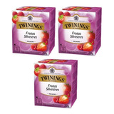 Kit 3 Twinings Of London Frutos Silvestres 20g 10 Sachês
