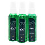 Kit 3 Un Anti Embaçante P Óculos E Máscaras De Mergulho 