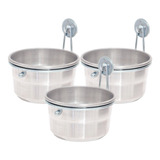 Kit 3 Und Caneca Alumínio Com Trava Grande