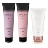 Kit 3 Und Hidratante Velvet Divine Authentic Lyra Eudora