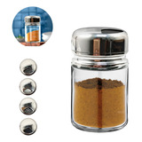 Kit 3 Unid Saleiro Pimenteiro Palito 100ml Tempero Vidro