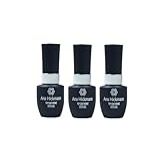 Kit 3 Unidades - Esmalte Ana Hickmann 9 Ml Tratamento Top Coat Verniz Efeito Gel- Ana Hickmann