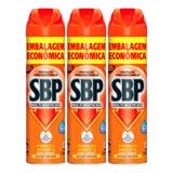 Kit 3 Unidades Multi Inseticida Sbp Aerosol Spray 450ml Cada