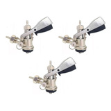 Kit 3 Válvula Extratora Keg Tipo S Para Chopp