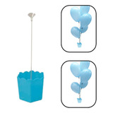 Kit 3 Varetas Pega Balão Haste Com Base Bexiga Aniversário