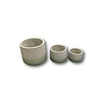 Kit 3 Vasos Cachepot Decorativo Cimento Listra Color Fartex