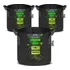 Kit 3 Vasos De Feltro 4 Litros Robusto Grow Cultivo Gosesh