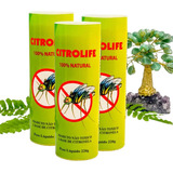 Kit 3 Velas Votiva 7 Dias Repelente Citronela Citrolife