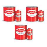 Kit 3 Verniz Pu Automotivo 1100 Wanda Endurecedor 900ml