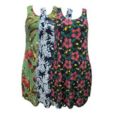 Kit 3 Vestido Feminino