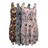 Kit 3 Vestido Liganet Malha Fria Feminino Lindas Estampas