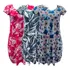 Kit 3 Vestidos Malha Fria Liganet Verão Lindas Estampas