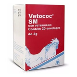 Kit 3 Vetococ Sm 20 Saches De 4g Tratamento De Diarreia