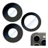 Kit 3 Vidro Lente Camera Traseira iPhone 13 Pro Max Reparo