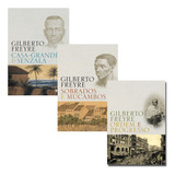 Kit 3 Vol Casa grande Senzala Gilberto Freyre Sobrados E Mucambos Ordem E Progresso
