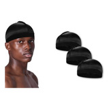 Kit 3 Wavecap Touca Nero Touca De Compressão Waves
