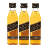 Kit 3 Whisky Black Label Mini 50 Ml