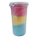 Kit 30 Algodão Doce Em Copo Com 20g  tutti Frutti E Morango 