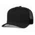 Kit 30 Boné Trucker Preto Liso Tela Estilo Justin Bieber 