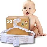 Kit 30 Cabides Infantil Acrilico Transparente