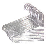 Kit 30 Cabides Transparente
