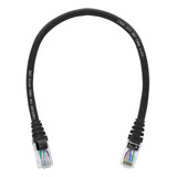 Kit 30 Cabos Rj45 Cat6 Preto