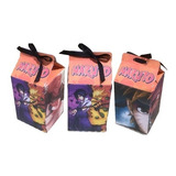 Kit 30 Caixa Milk Lembrancinha Surpresa Festa Tema Naruto