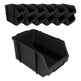 Kit 30 Caixa Organizadora Bin Plastica Almoxarifado N5