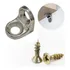Kit 30 Cantoneira Cadeirinha Zincada 2 Furos C  60 Parafusos