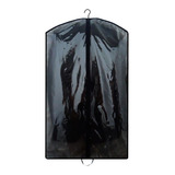 Kit 30 Capas Para Terno Roupas Zíper E Frente Transparente