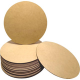 Kit 30 Circulos 35x35 Cm Souplast Mdf 3mm