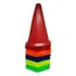 Kit 30 Cone 24cm Flexível Circuito Funcional Treinamento