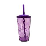 KIT 30 COPOS TWISTER 500ml TAMPA NORMAL Ideal Para Drinks E Festas Aniversários Casamentos Chá De Bebê Ideal Para Personalizações Roxo