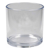 Kit 30 Copos Whisky Uísque 340ml Acrílico Cor Transparente